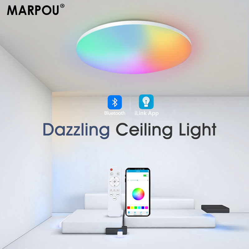Home Decor Free App - MARPOU Colorful RGB Ceiling Lamp 54W