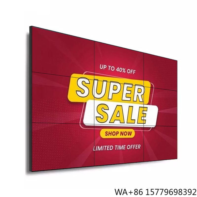 Flooring Home Decor - 3x3 55 Inch LCD Video Wall