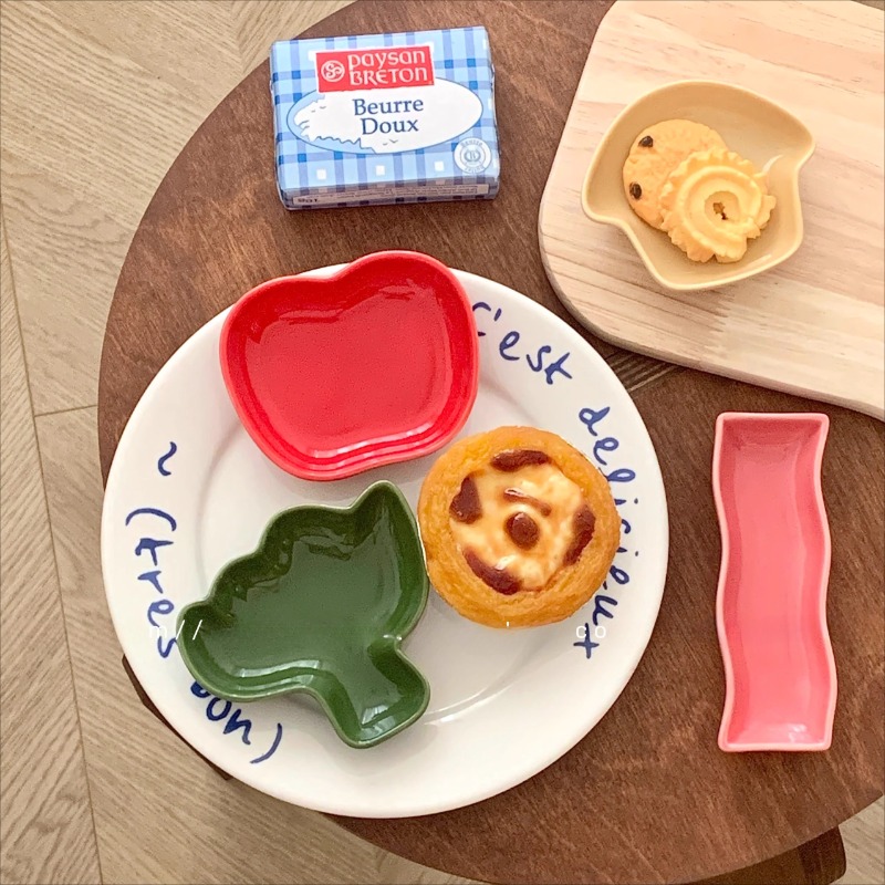Ceramic Trinket Dish - Cute Vegetable Ceramic Dim Sum Dish