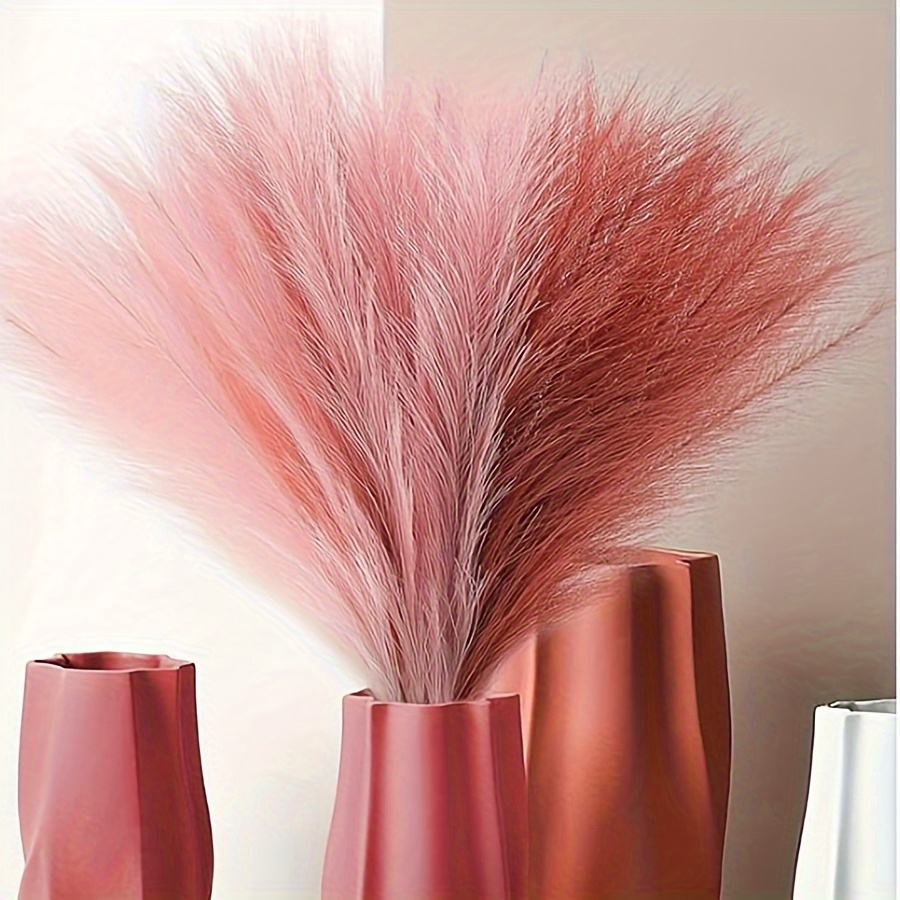 Pampas Grass Decor - 10Pc Artificial Pampas Grass Simulation Feather