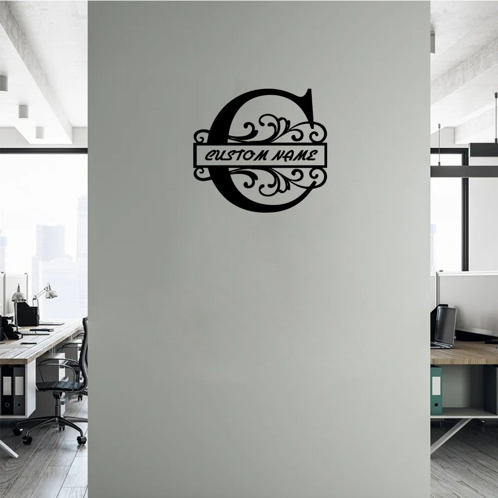 Home Decor Sticker - 1PC Hot Sale Letter C Customized