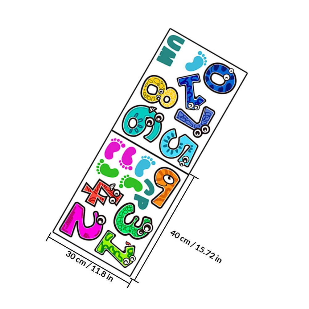 1Set Easy Clean Number Game La - огляд і ціна Flooring Home Decor