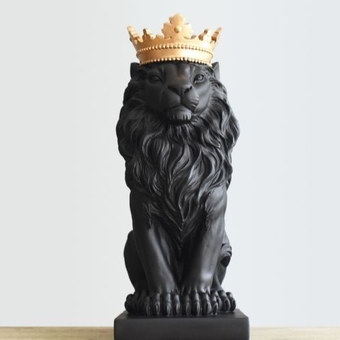 High-End Lion Sculpture Home P - огляд і ціна Home Decor Minimalist Style