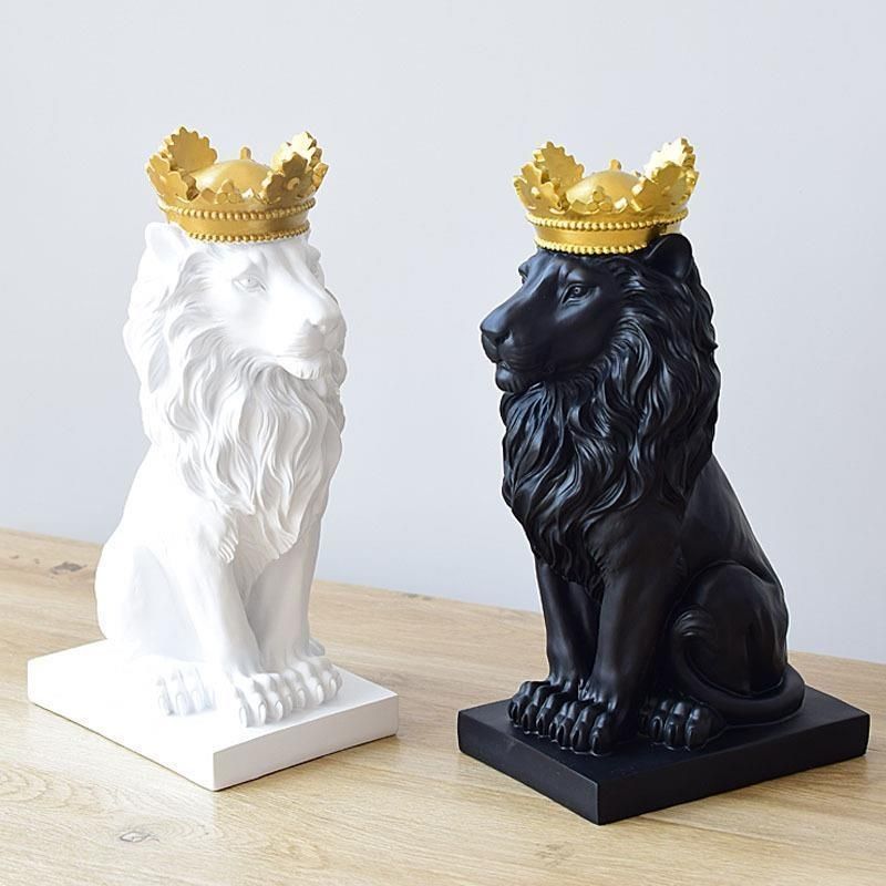 High-End Lion Sculpture Home P - огляд і ціна Home Decor Minimalist Style