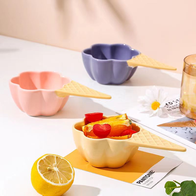 Ice Cream Shaped Ceramic Bowl  - огляд і ціна Ceramic Trinket Dish