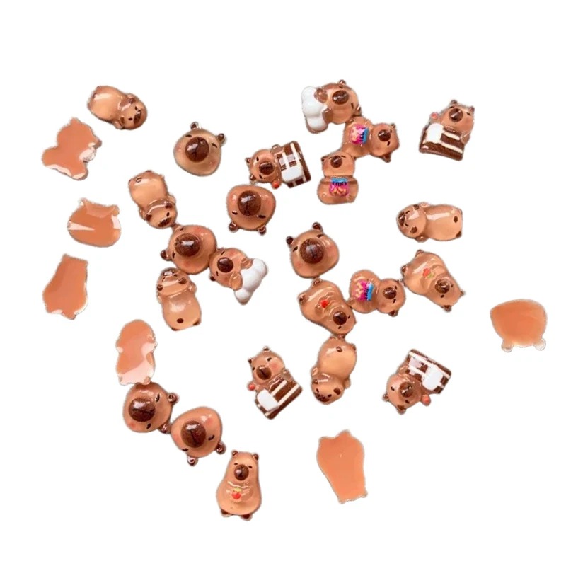 100pcs Mini Capybara Animal Fi - огляд і ціна Home Decor Under 100