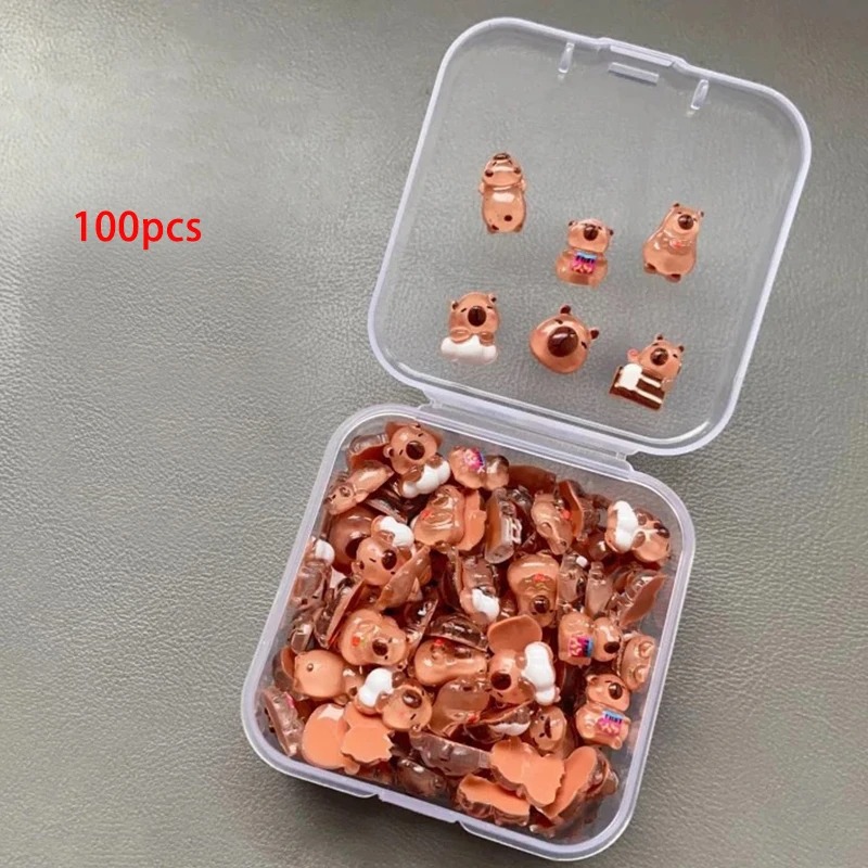 100pcs Mini Capybara Animal Fi - огляд і ціна Home Decor Under 100