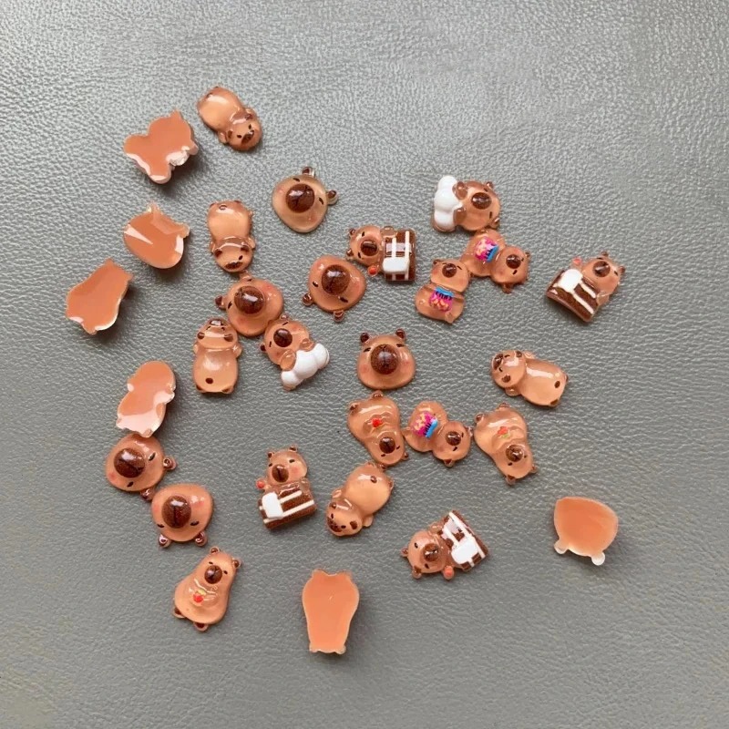 100pcs Mini Capybara Animal Fi - огляд і ціна Home Decor Under 100