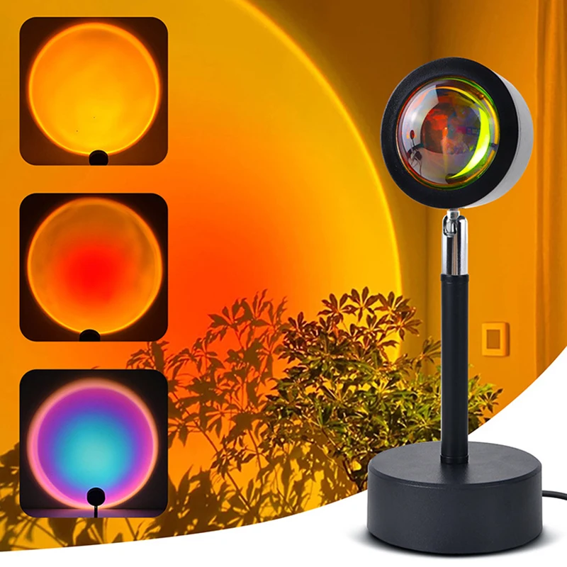Smart LED Sunset Lamp Colorful - огляд і ціна Home Decor Free App