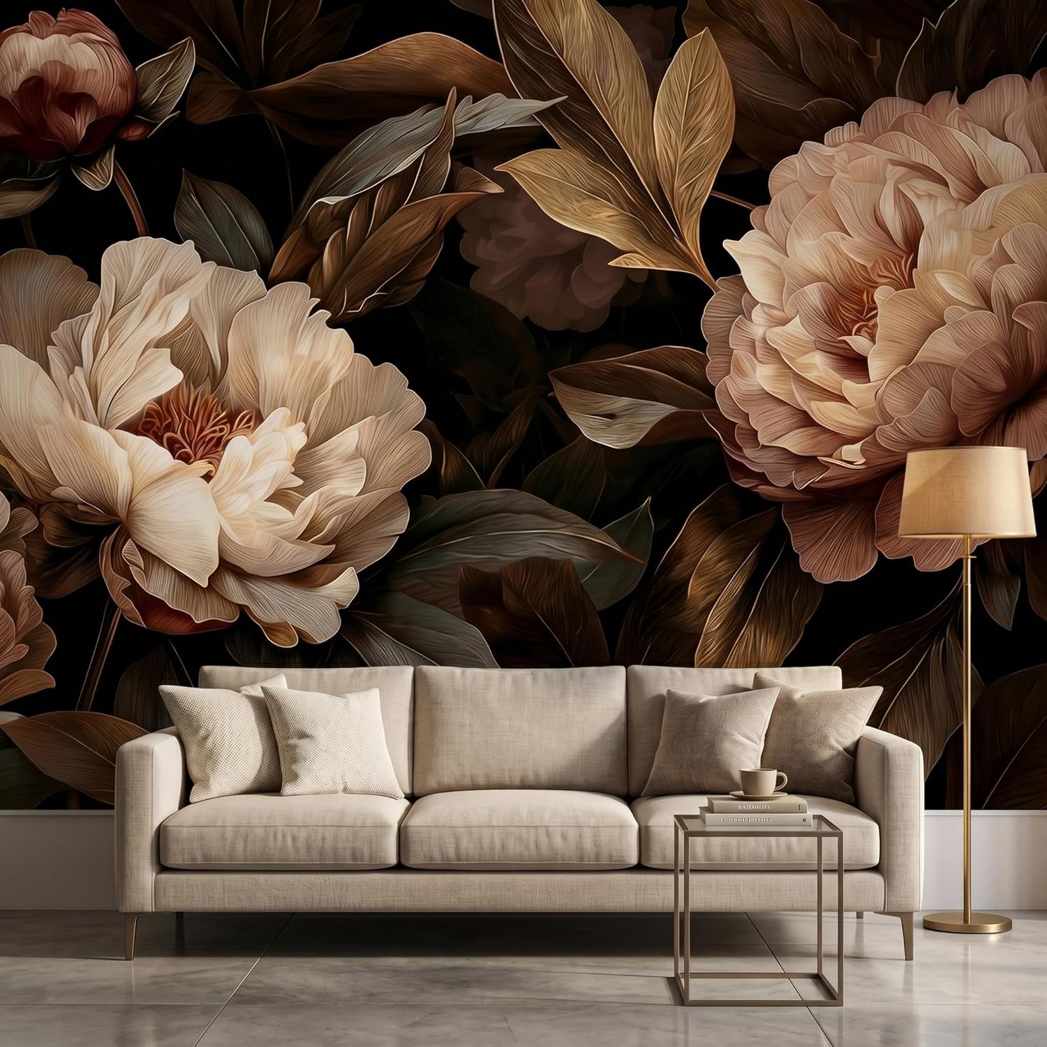 Elegant Peony Floral Tapestry  - огляд і ціна Home Decor Under 100