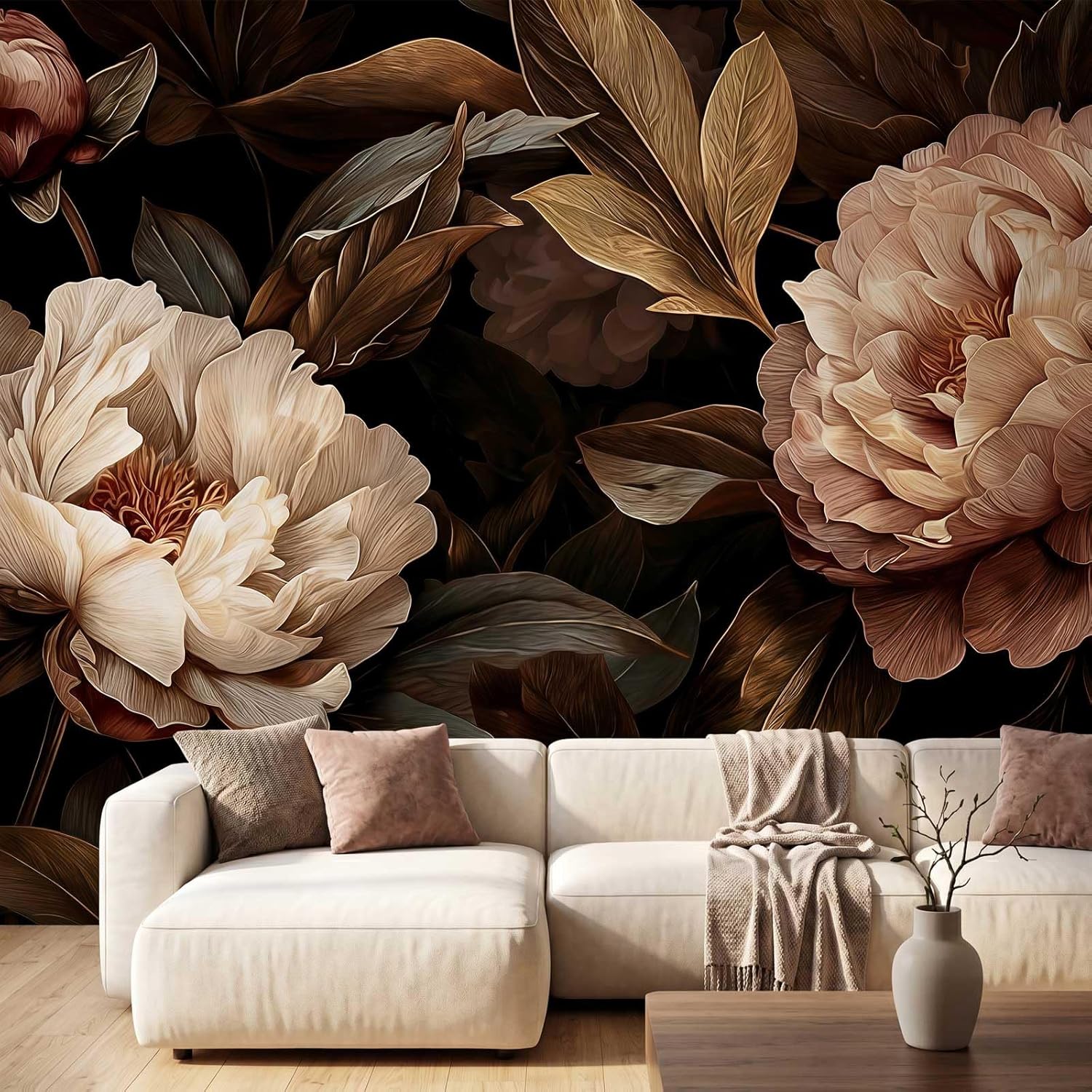Elegant Peony Floral Tapestry  - огляд і ціна Home Decor Under 100