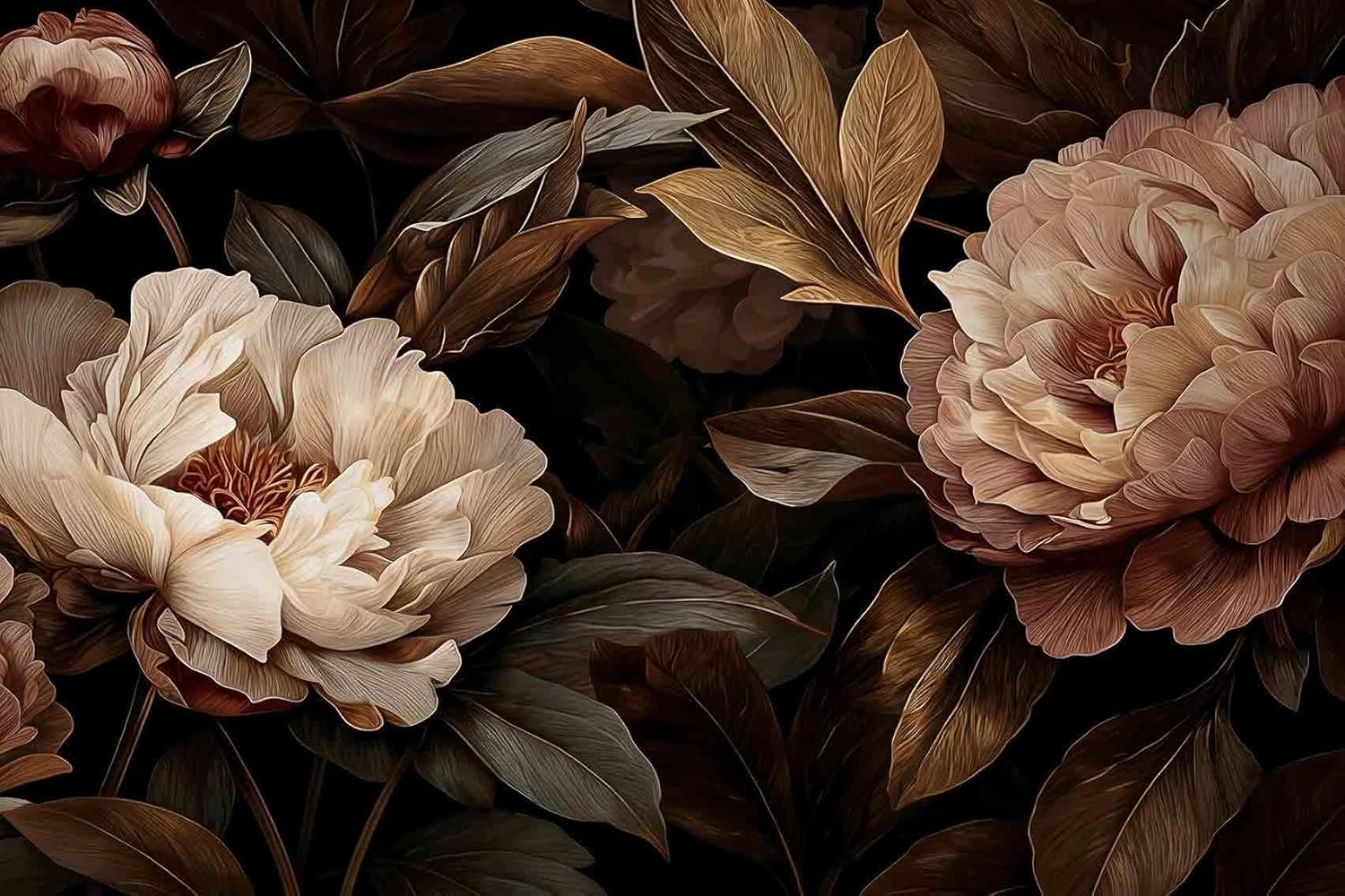 Elegant Peony Floral Tapestry  - огляд і ціна Home Decor Under 100
