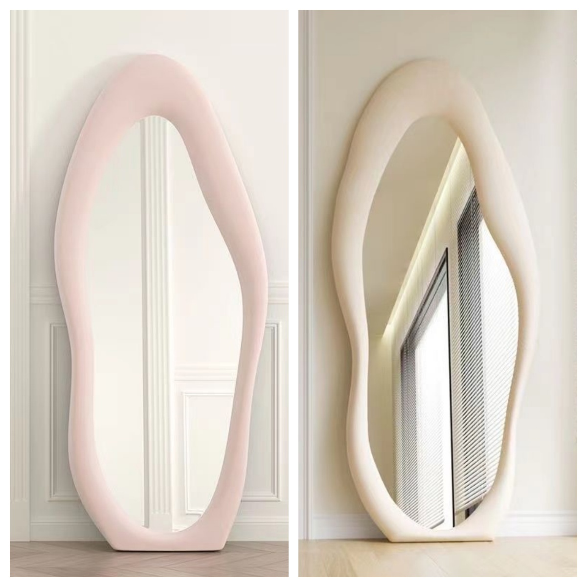 Cream Color Irregular Full Len - огляд і ціна Flooring Home Decor