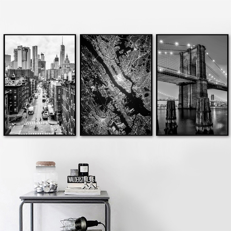 1pc frameless Canvas painting  - огляд і ціна Geometric Wall Art