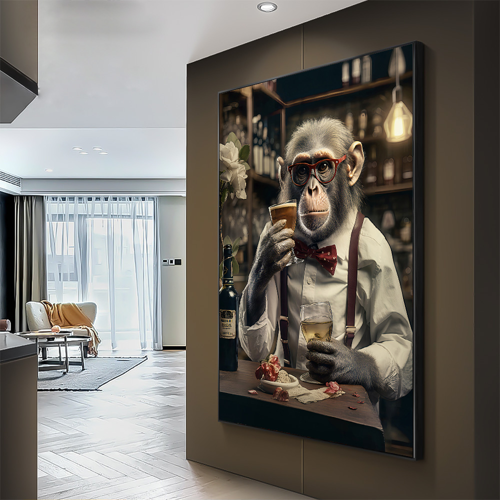 Nordic Gorilla Wear Suit Wall  - огляд і ціна Home Decor Japandi