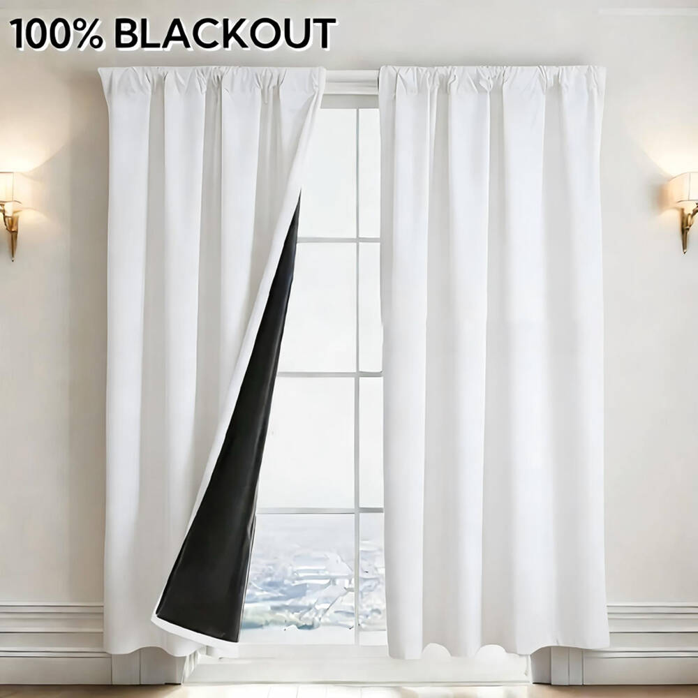1pc 100% Blackout Curtain with - огляд і ціна Home Decor Under 100