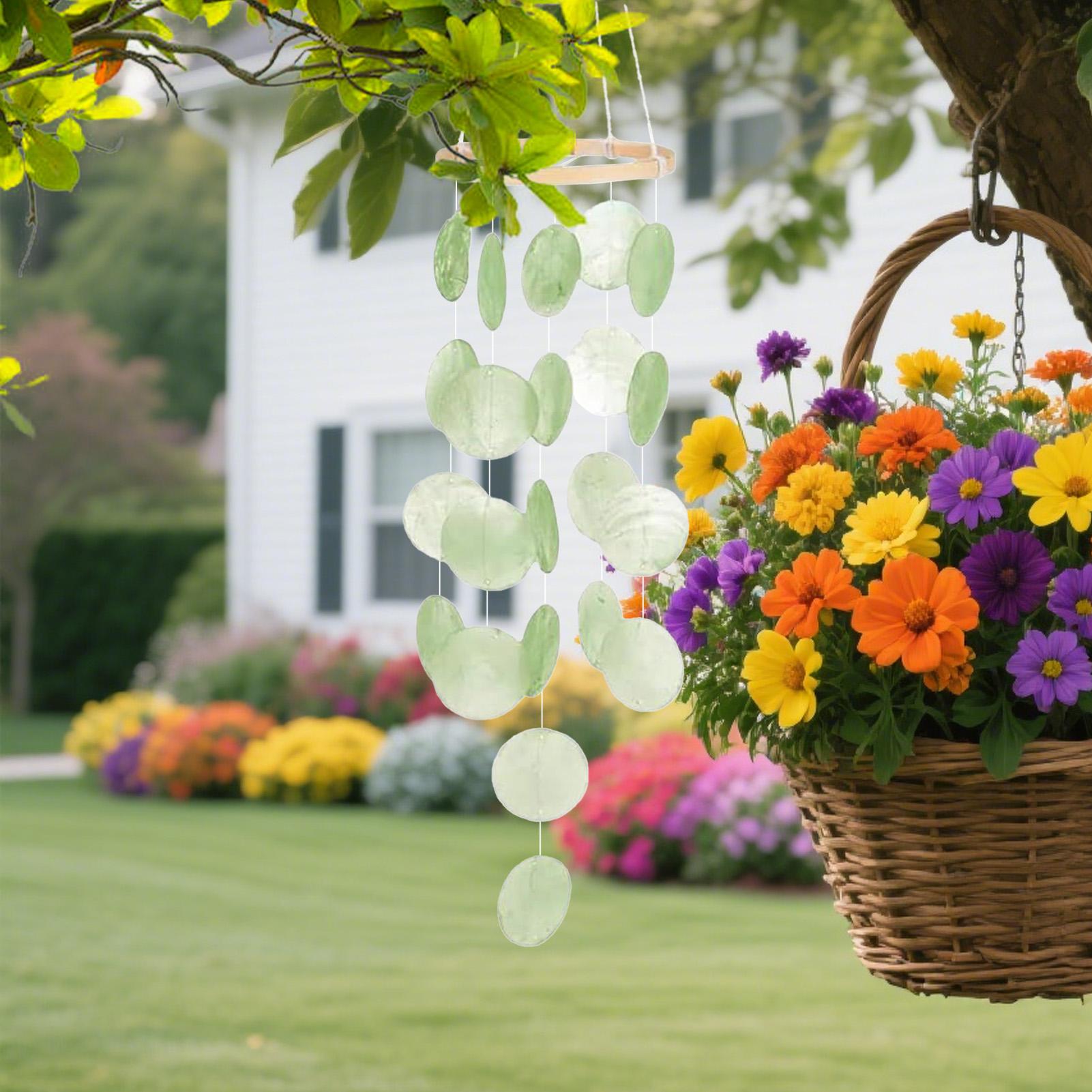 Shell Wind Chimes Patio Coasta - огляд і ціна Boho Wind Chimes