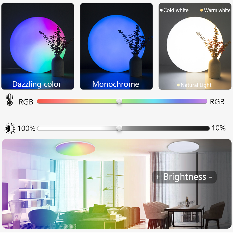MARPOU Colorful RGB Ceiling La - огляд і ціна Home Decor Free App