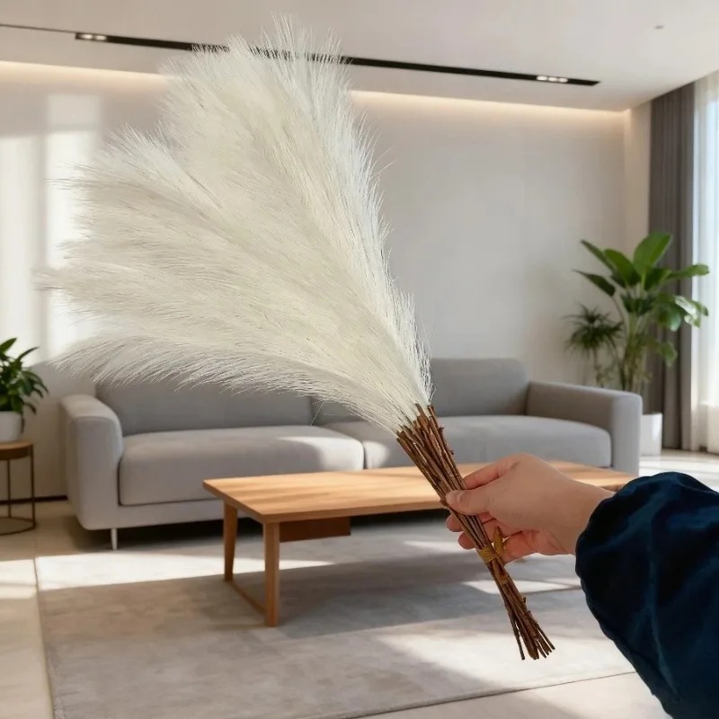 Faux Pampas Grass Bundle Fluff - огляд і ціна Pampas Grass Decor
