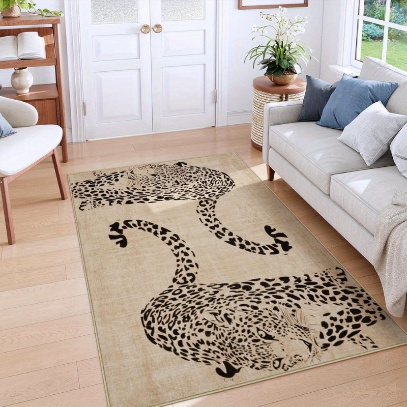 Carpet for Living Room Leopard - огляд і ціна Home Decor Ig