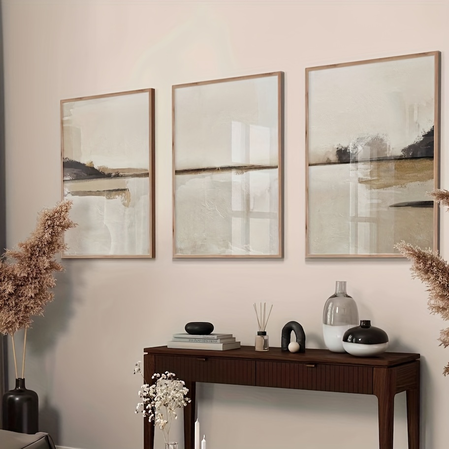 3pcs/set Neutral Abstract Geom - огляд і ціна Home Decor Japandi