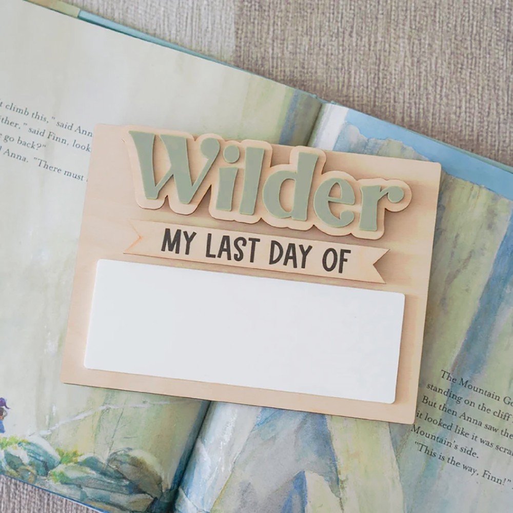 1Pc Custom First and Last Day  - огляд і ціна Home Decor Ideas