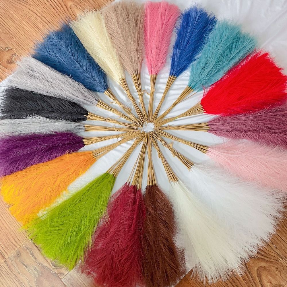 10PCS/Set Home Decor Fluffy Pa - огляд і ціна Pampas Grass Decor