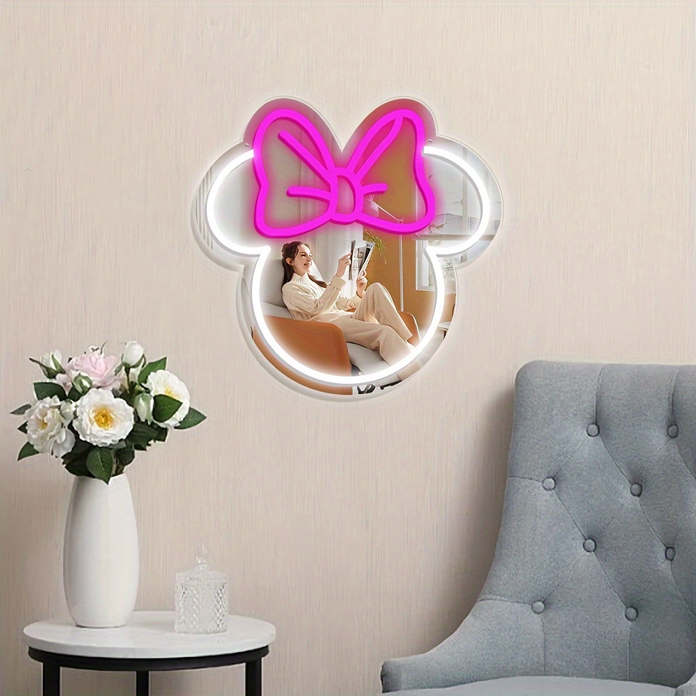 Disney Minnie Mouse LED Neon S - огляд і ціна Home Decor Disney