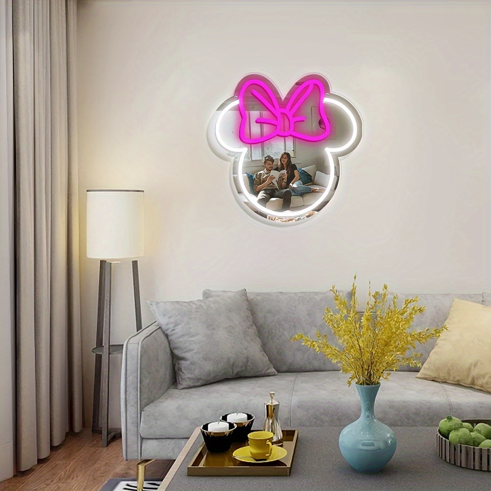 Disney Minnie Mouse LED Neon S - огляд і ціна Home Decor Disney