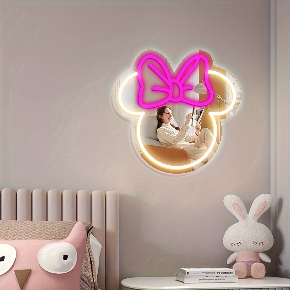 Disney Minnie Mouse LED Neon S - огляд і ціна Home Decor Disney