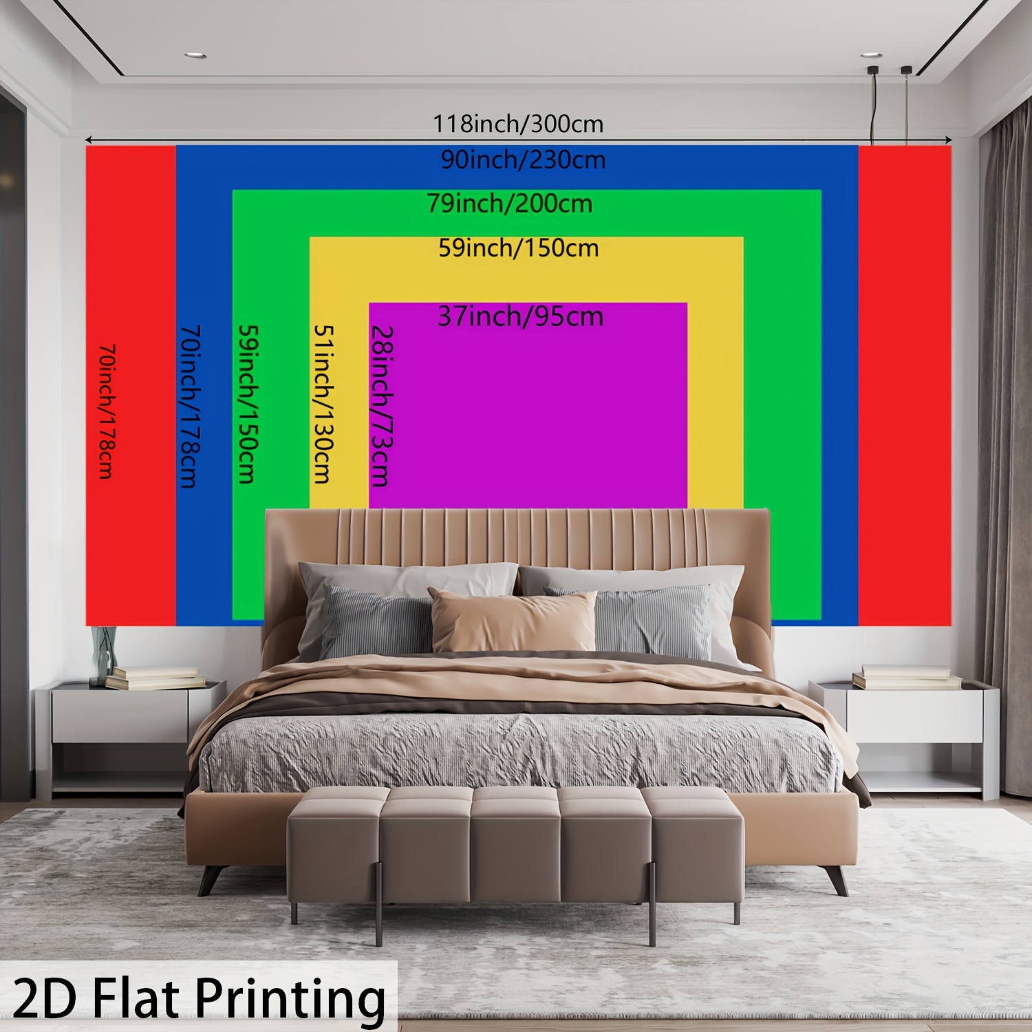 Colorful Mandala Tapestry Wall - огляд і ціна Home Decor Under 100