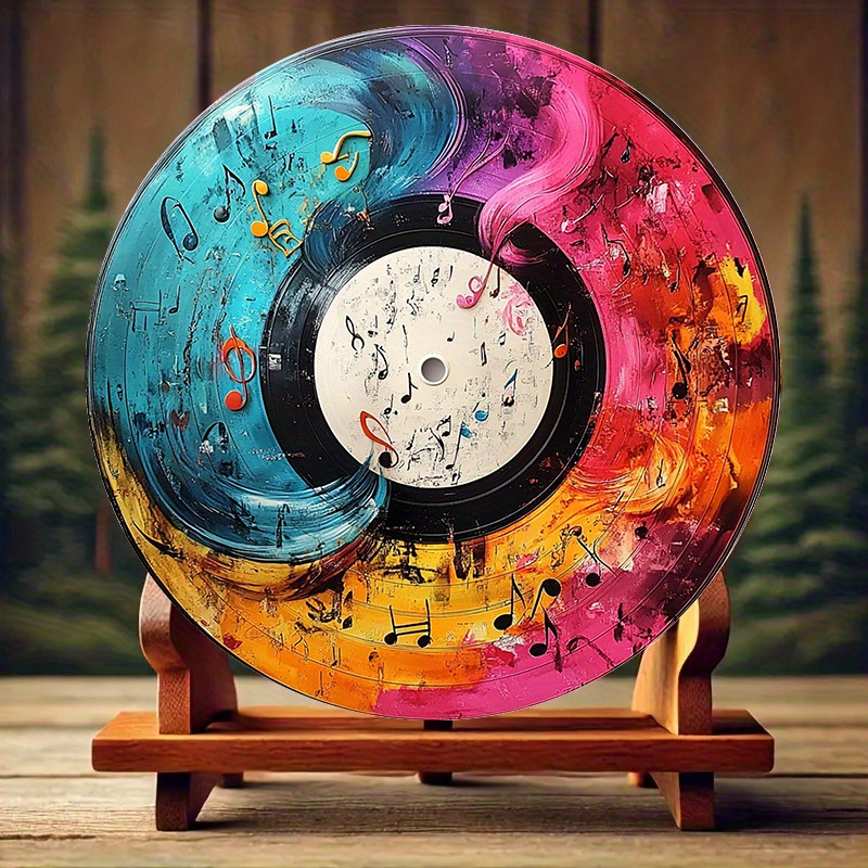 12-Inch Vibrant Vinyl Record A - огляд і ціна Home Decor Theme