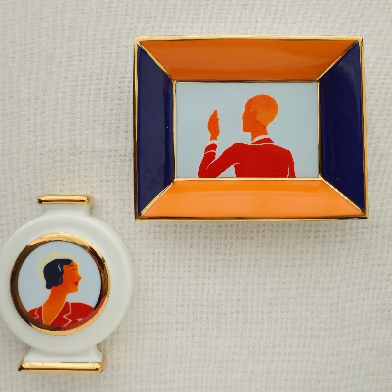 Art Deco style ceramic jewelry - огляд і ціна Ceramic Trinket Dish