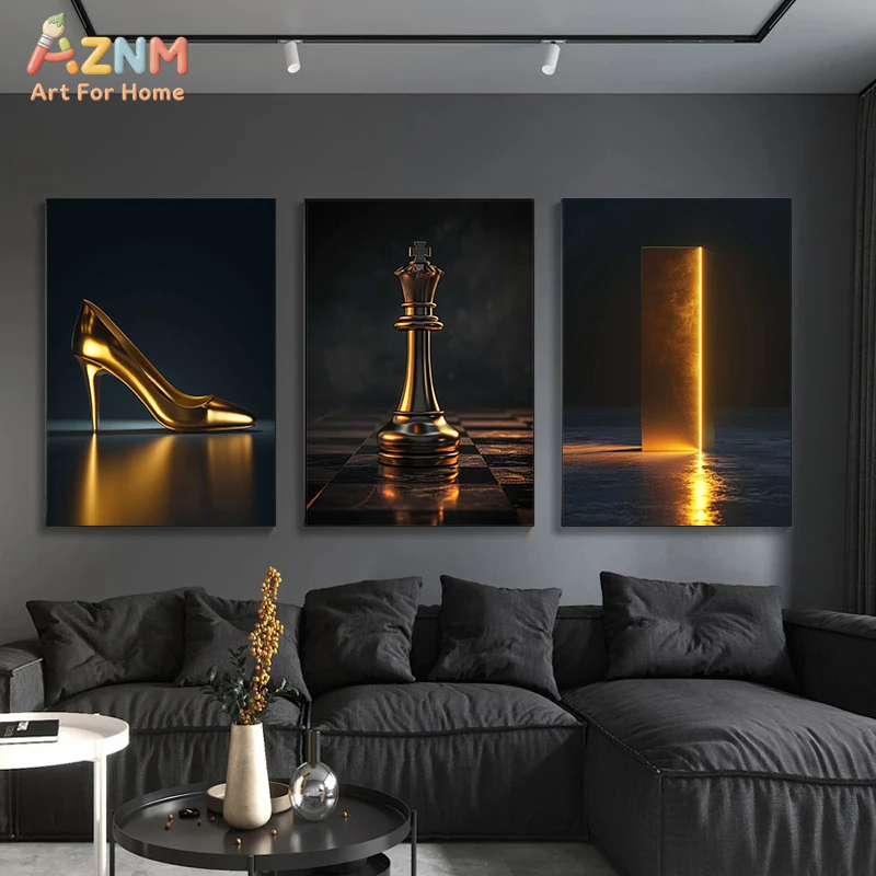 AZNM Luxury Gold Themed Framel - огляд і ціна Home Decor Theme