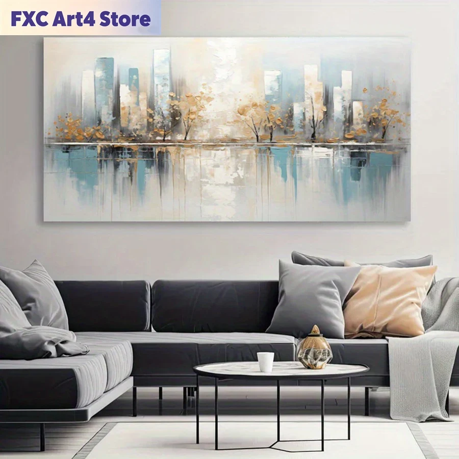 Frameless Modern Abstract Canv - огляд і ціна Home Decor Minimal