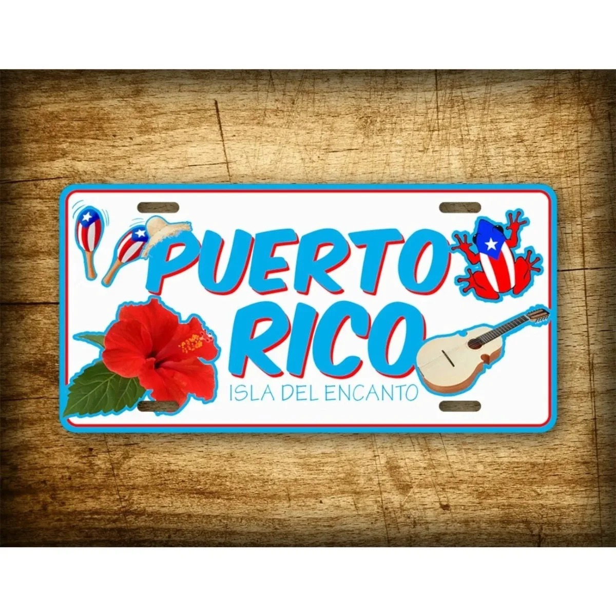 Personalized Puerto Rico Isla  - огляд і ціна Home Decor Theme