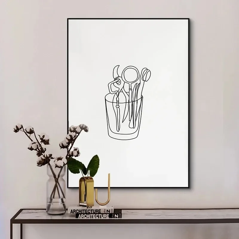 Canvas Painting Wall Art  Pict - огляд і ціна Home Decor Minimal