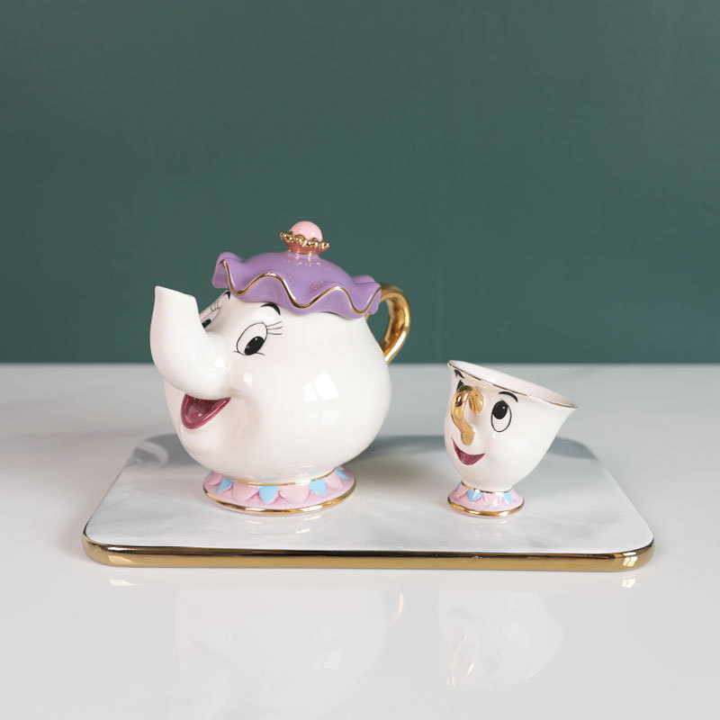Hot Teapot Cartoon Beauty And  - огляд і ціна Home Decor Disney