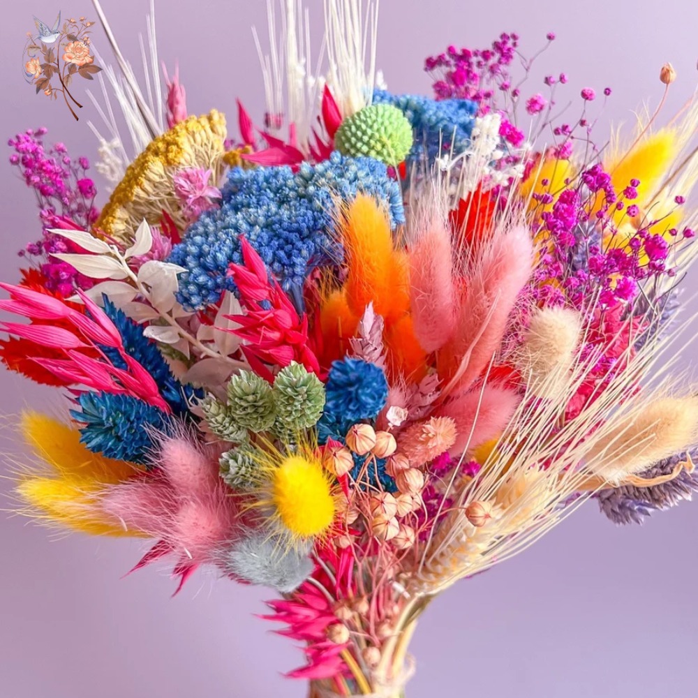 Colorful Dried Flowers Wedding - огляд і ціна Pampas Grass Decor