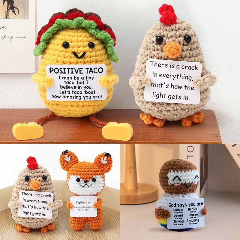 Handmade Mini Crochet Animals  - огляд і ціна Home Decor Interior