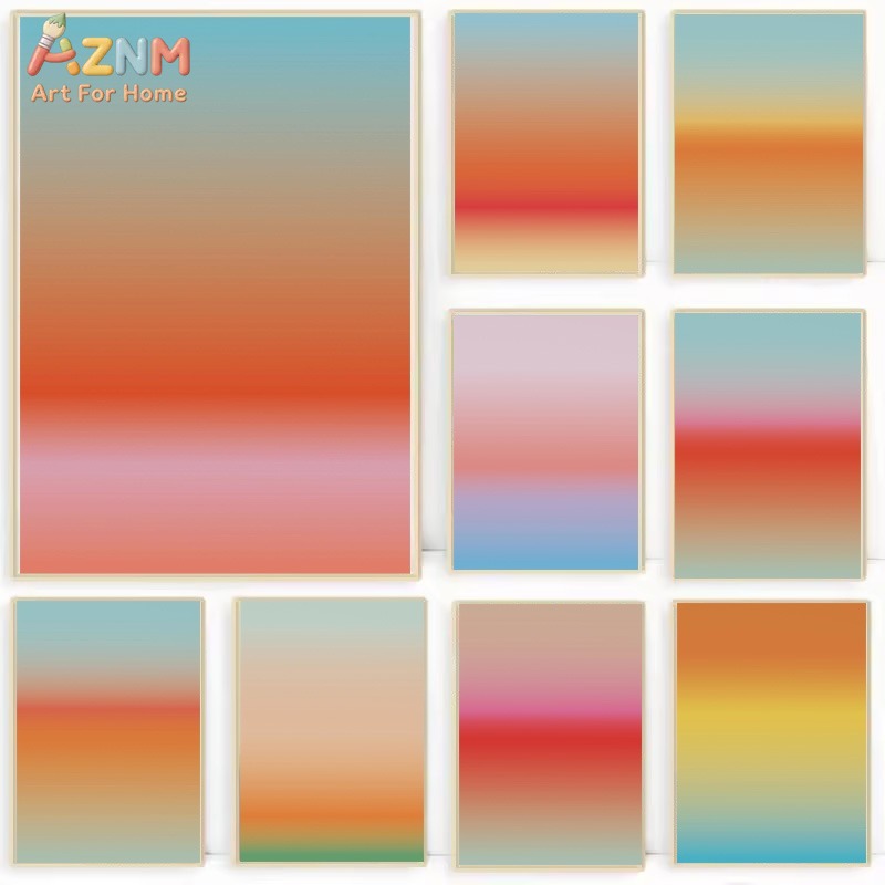 AZNM Modern Abstract Gradient  - огляд і ціна Home Decor Minimal