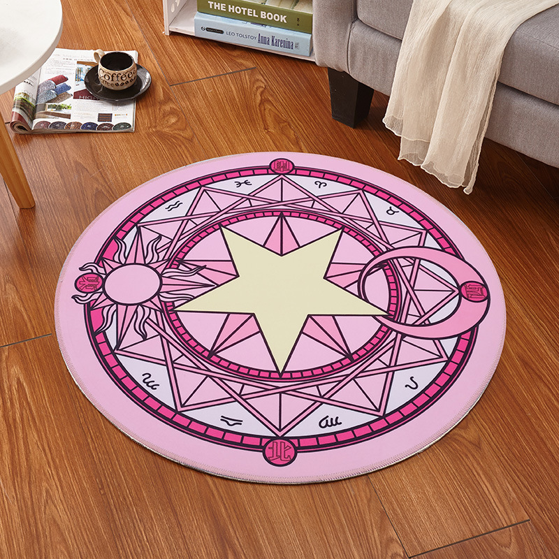 60x60cm Anime Card Captor Saku - огляд і ціна Flooring Home Decor