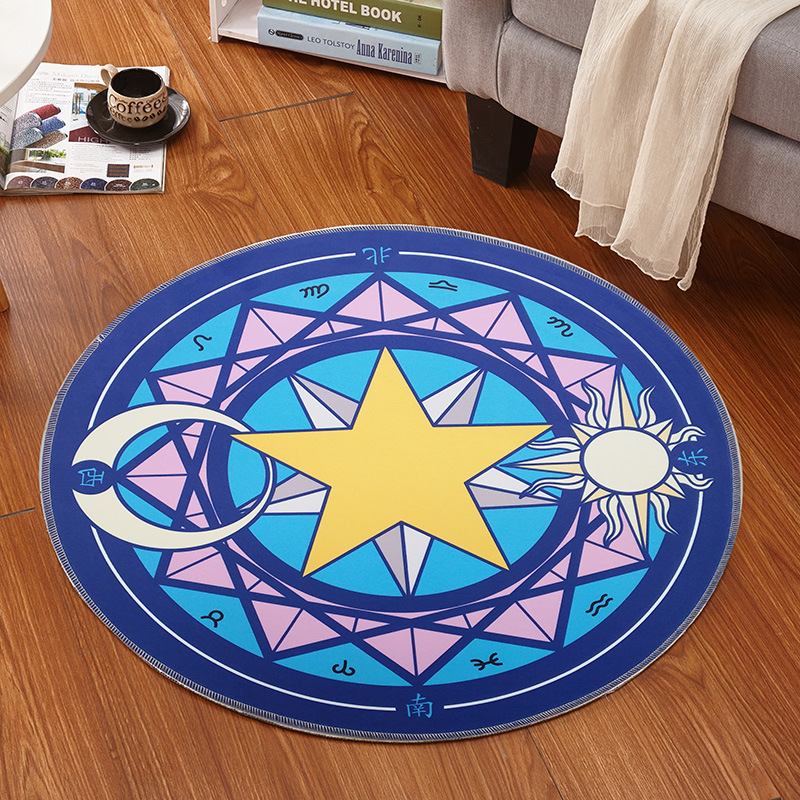 60x60cm Anime Card Captor Saku - огляд і ціна Flooring Home Decor