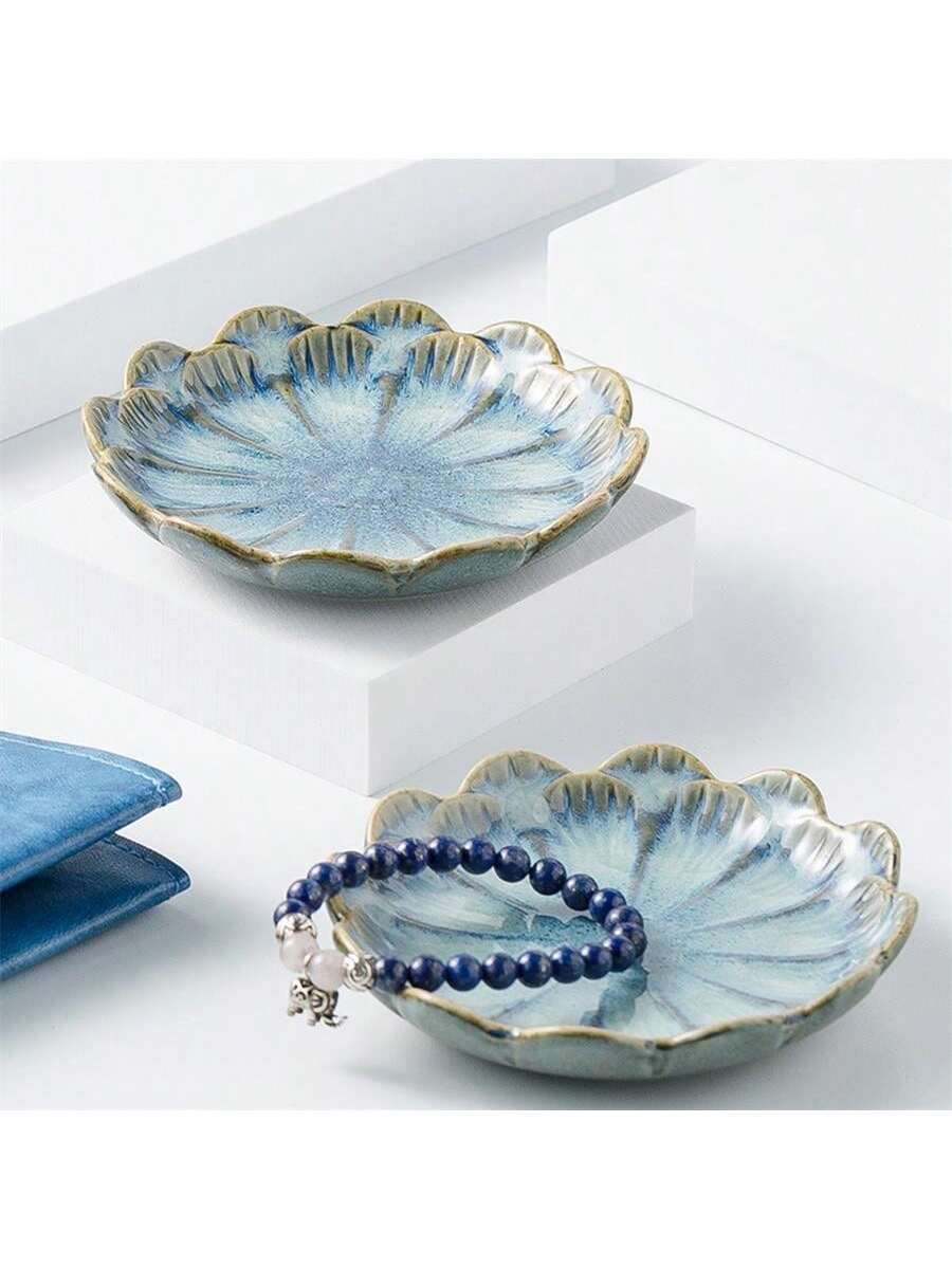 1 pc Ceramic petal shaped jewe - огляд і ціна Ceramic Trinket Dish