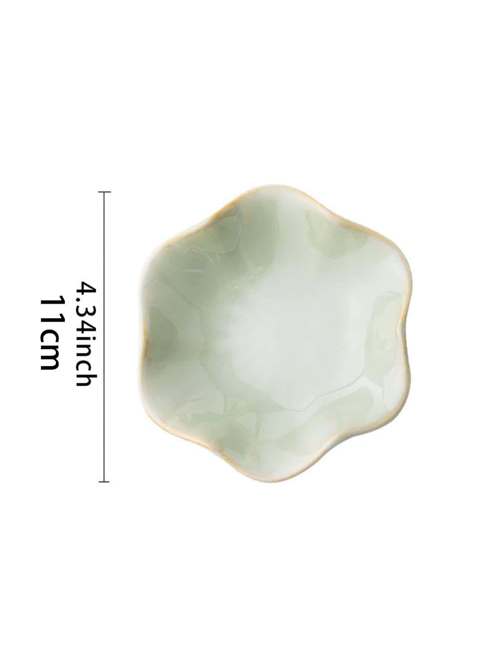 1 pc Ceramic petal shaped jewe - огляд і ціна Ceramic Trinket Dish