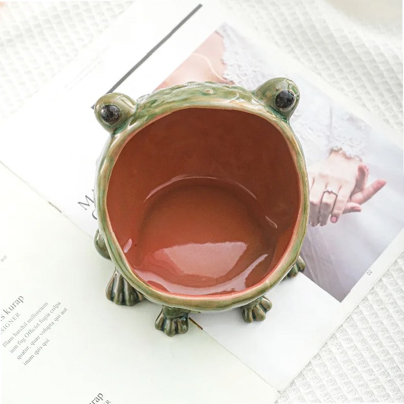Ceramic Frog Jewelry Dish Big  - огляд і ціна Ceramic Trinket Dish