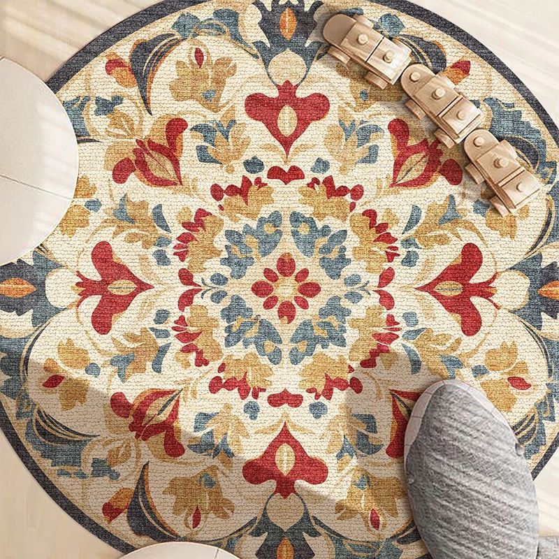 Ethnic Style Mandala Round Car - огляд і ціна Home Decor Ig
