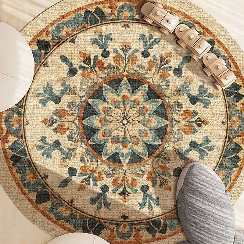 Ethnic Style Mandala Round Car - огляд і ціна Home Decor Ig