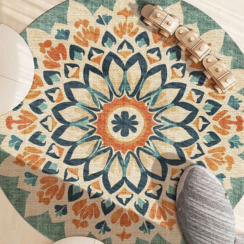 Ethnic Style Mandala Round Car - огляд і ціна Home Decor Ig