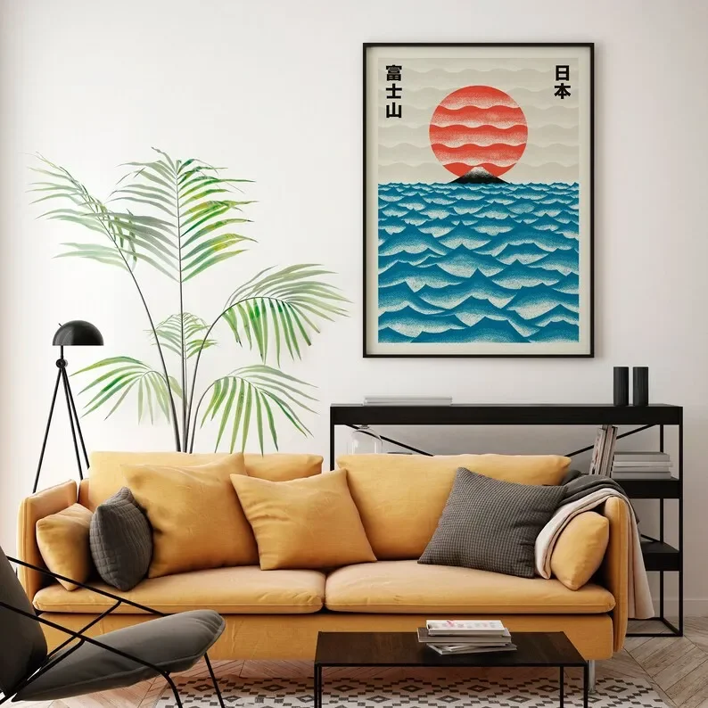Japanese Contemporary Tokyo Ar - огляд і ціна Home Decor Japandi